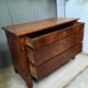 Commode empire en plaquage d acajou