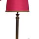 Paires de lampes style empire Abat jour rouge