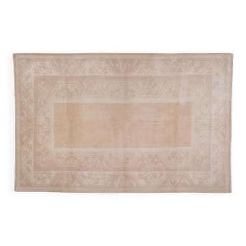 Vintage Turkish Oushak rug 162x253 cm