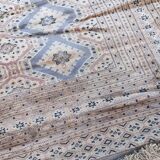 Oriental silk wool rug