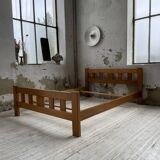 Maison Regain solid double bed 140 cm