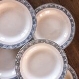 6 plates Iron Earth R&A Salins