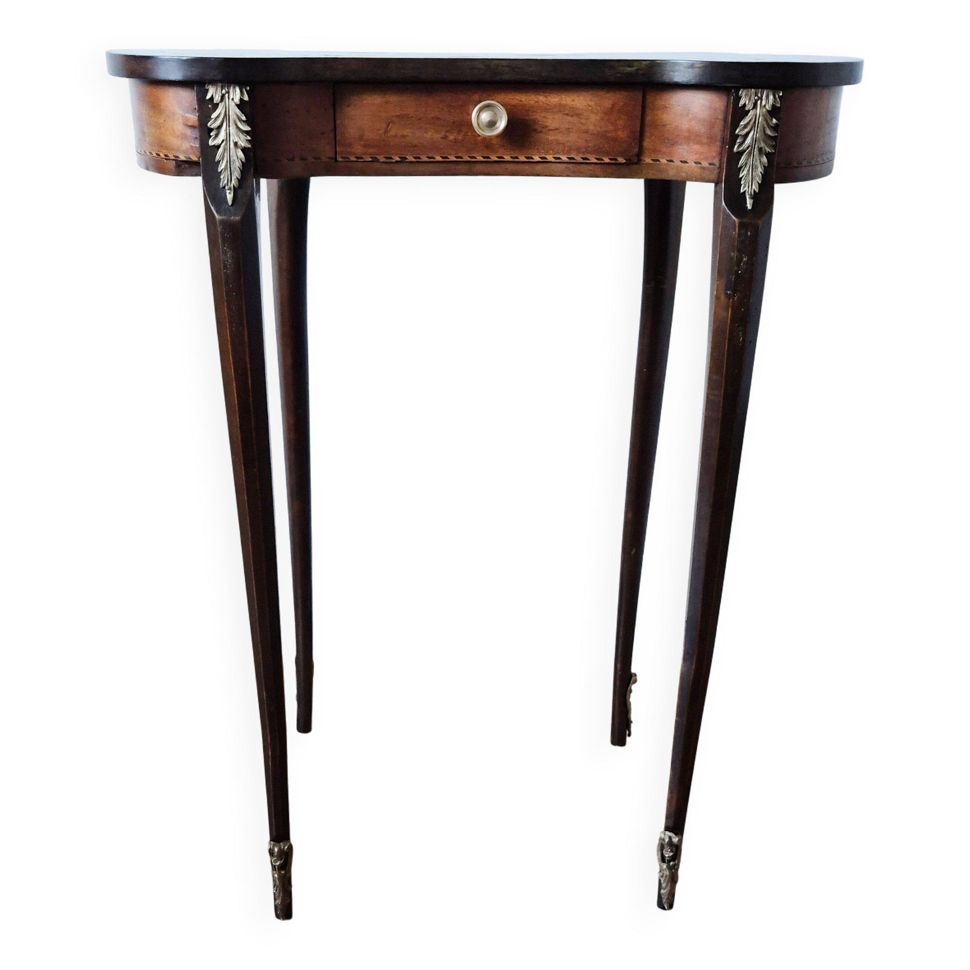 Louis XV kidney-shaped side table, bedside table, guéridon
