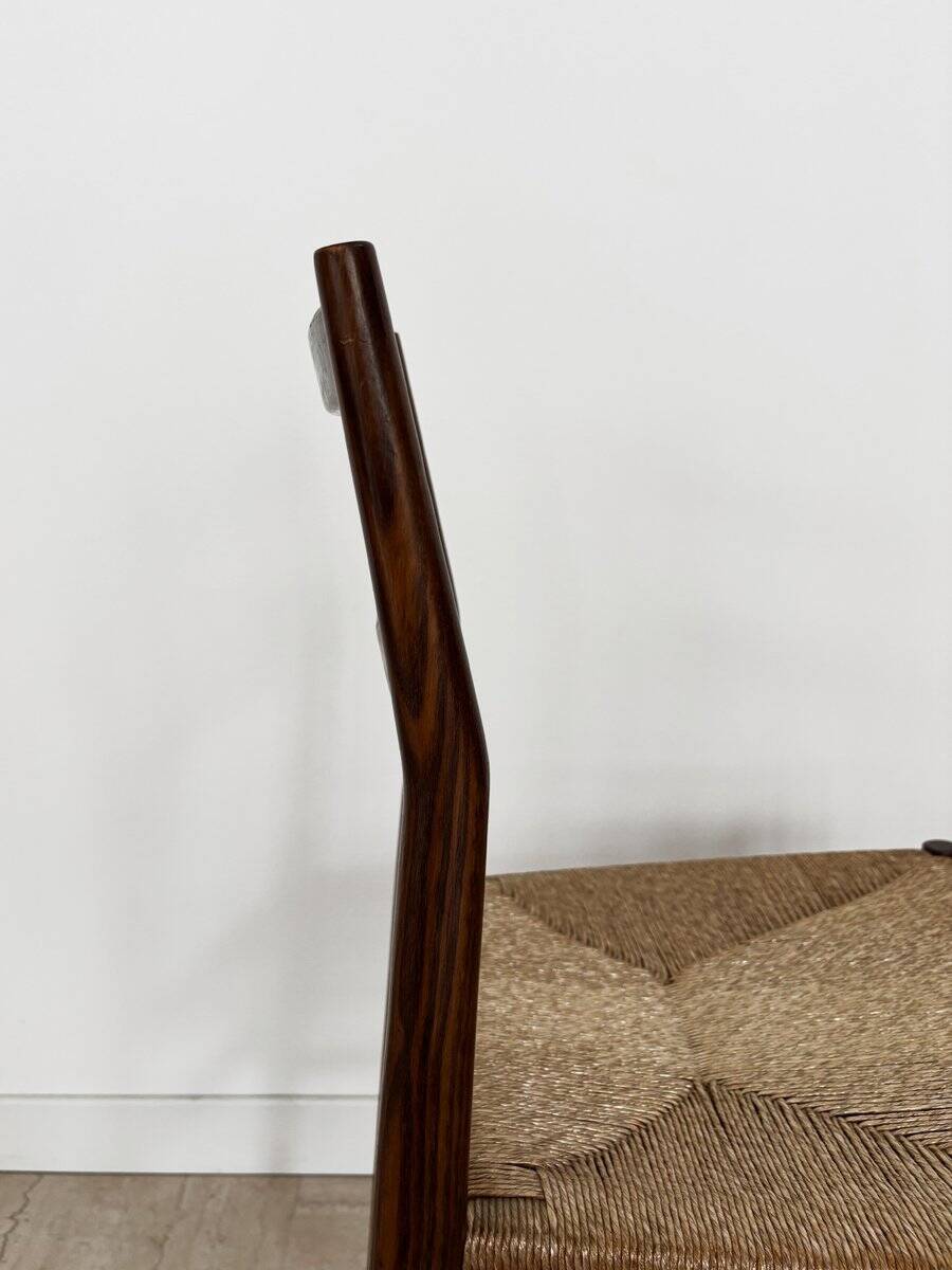 Leggera Model Chairs Designed by Gio Ponti for Cassina, Italy, 1950s, Set of 4