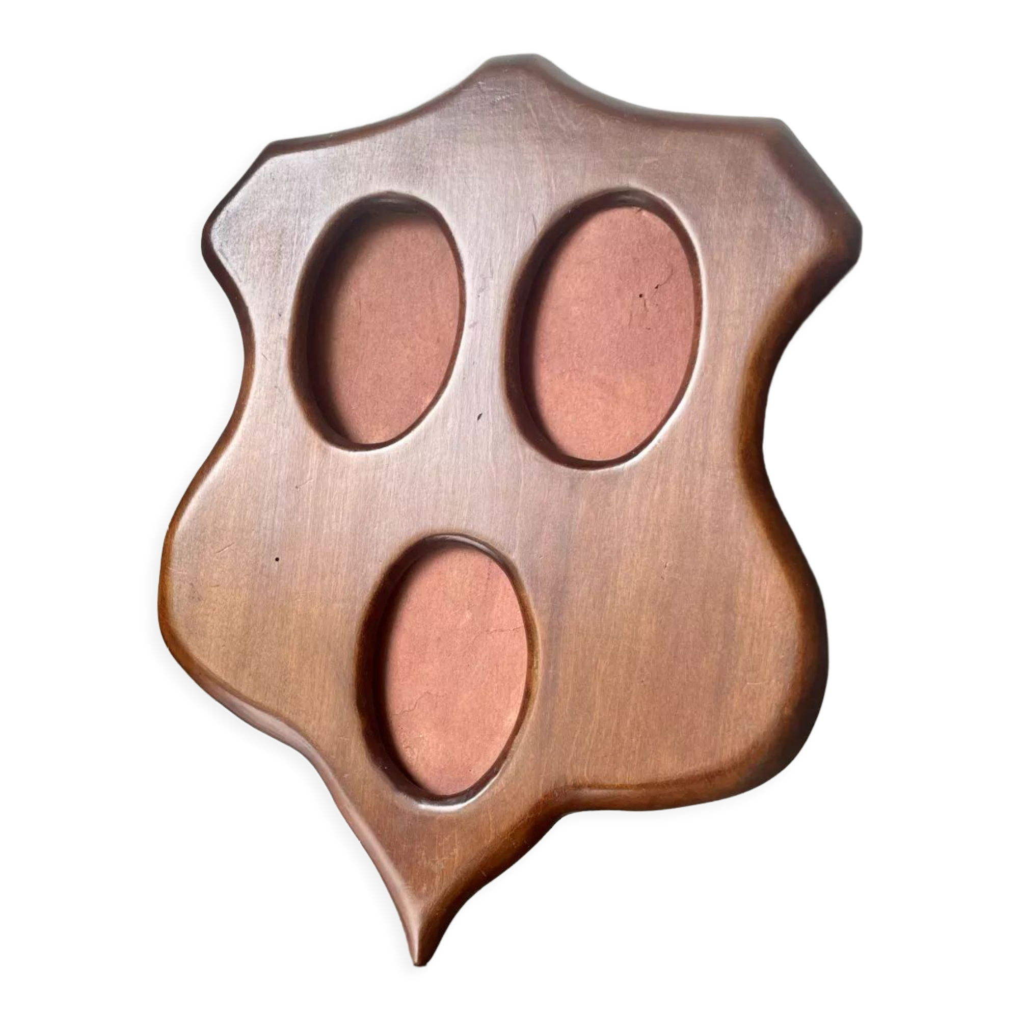 Art nouveau mahogany picture frame