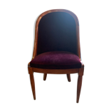 Chaise en velours