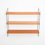Etagère murale String en noyer, années 60