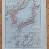 Old map of Japan
