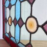 Polychrome stained glass window 1900