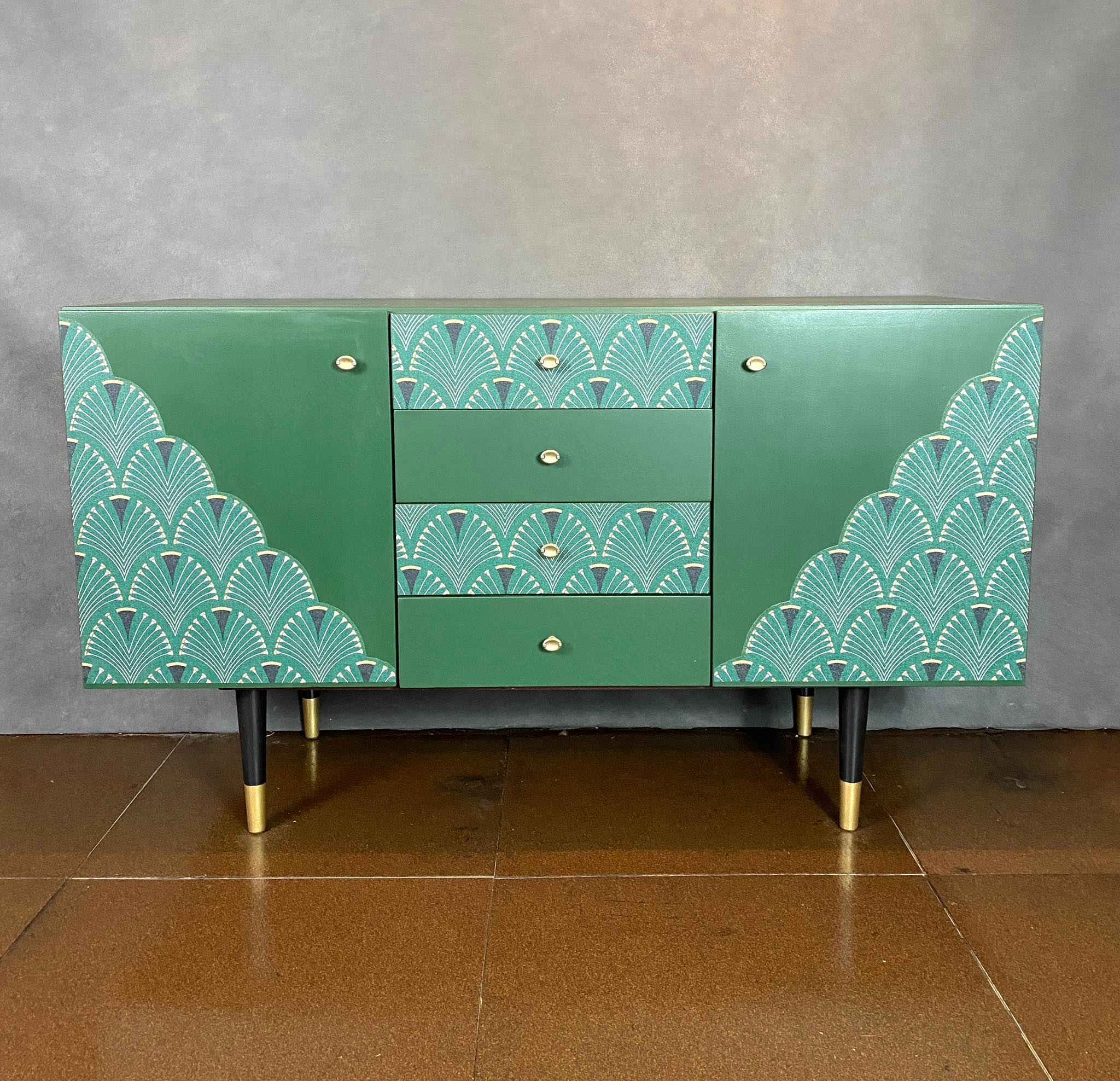 Renovated sideboard chest of drawers, 1960s