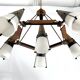 Mid-Century Modern sputnik chandelier, Italy 1950s