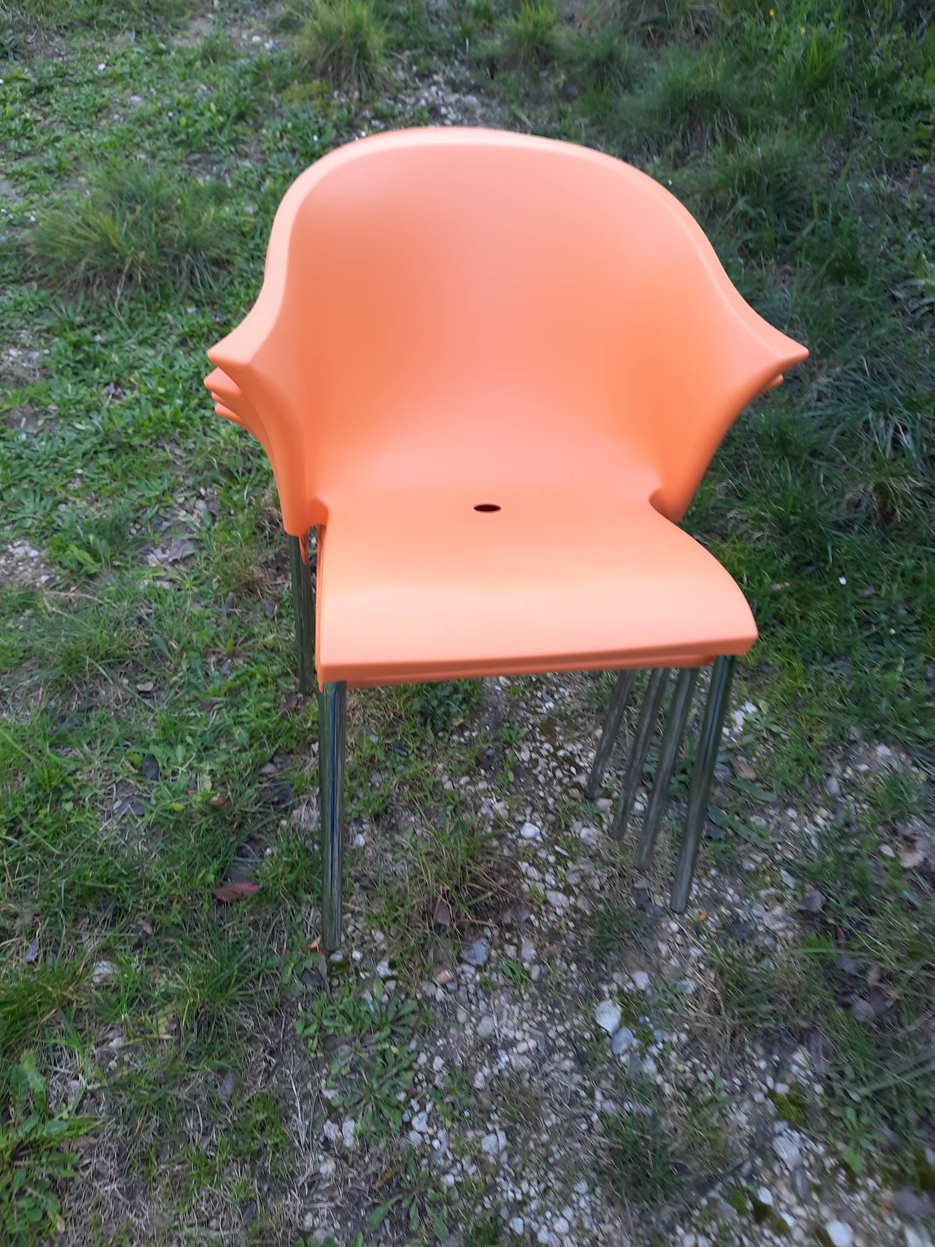 Set of 4 Blablabla Chairs by Marco Maran for Parri Italy