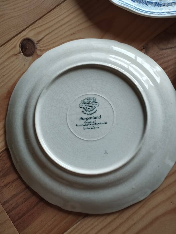 Villeroy & Boch "Burgenland" Flat Plates – Vintage Collection