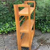 Vintage folding bookseller shelf