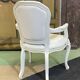 Fauteuil cabriolet de style Louis XV moderne