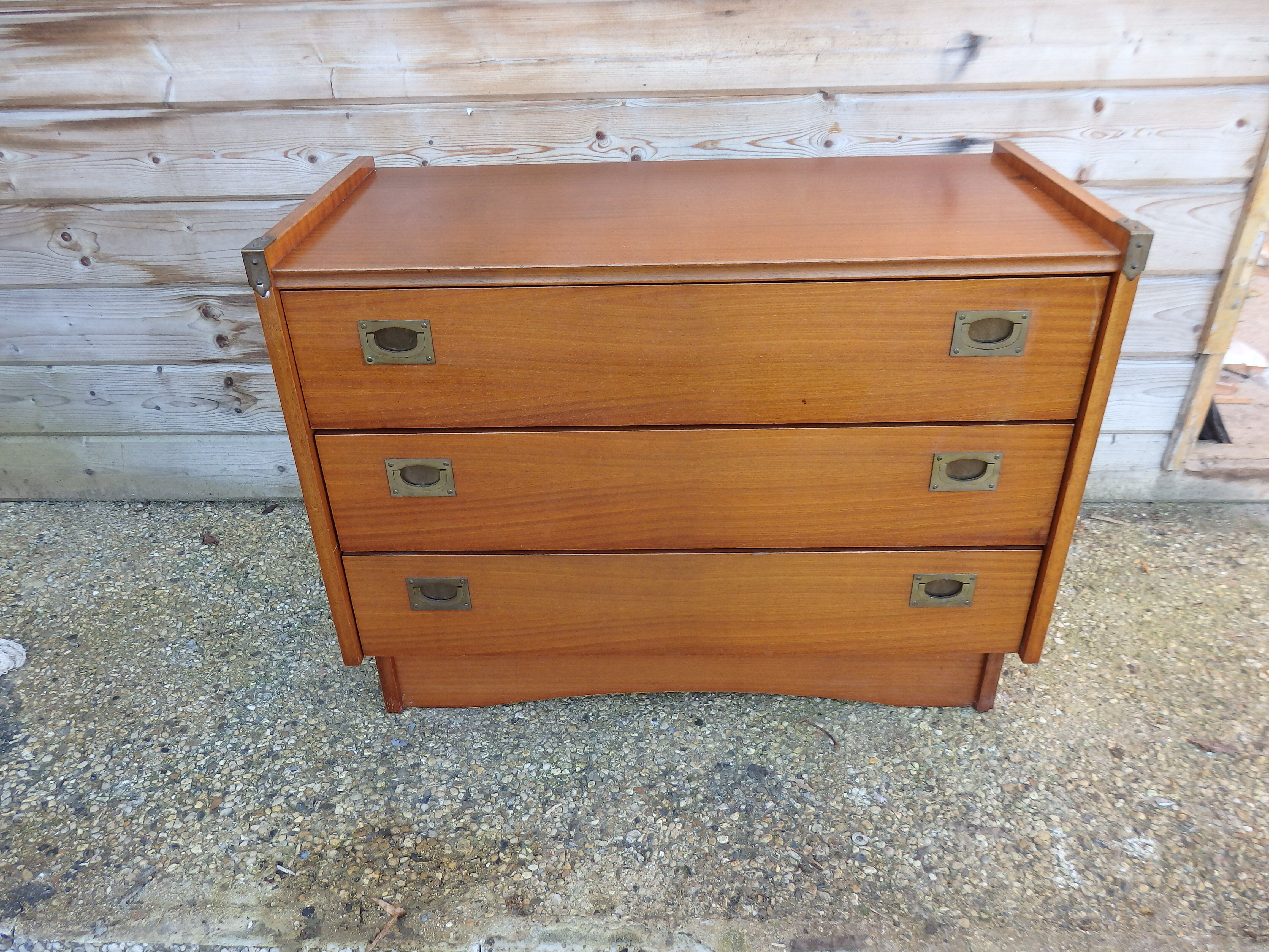Commode vintage en teck scandinave