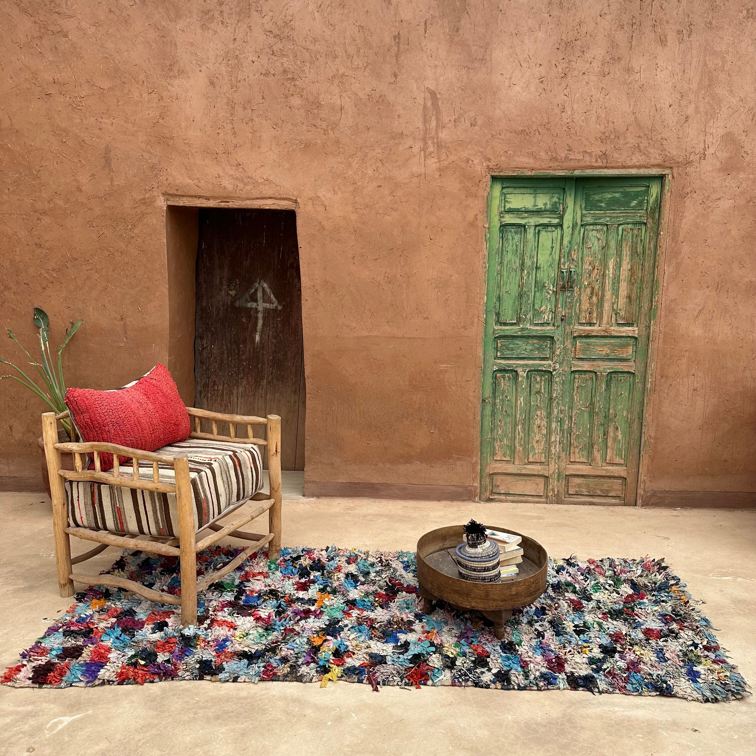 Moroccan Carpet - 103 x 256 cm