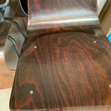 Set of 6 rosewood chairs Eromes