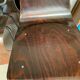 Lot de 6 chaises en bois de rose Eromes