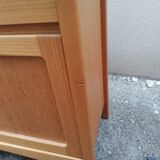 Enfilade Maison Seltz 1980 orme vintage