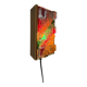 Cosack Leuchten colourful glass mosaic wall lamp