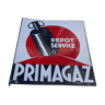 Primagaz Double Face enamelled plate