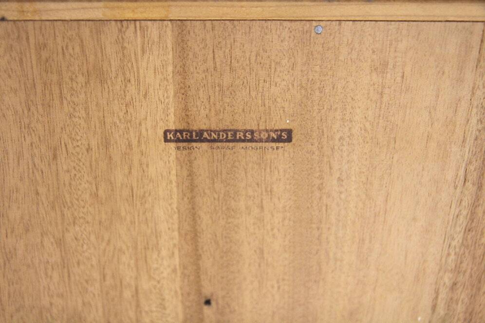 Scandinavian oak bookcase "Öresund", Børge Mogensen, Sweden, 1960