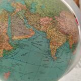 Terrestrial globe old world map