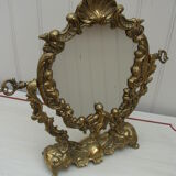 Miroir psyché en bronze 31x39cm