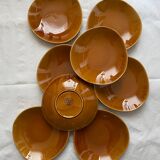8 free-form cap plates, Niderviller