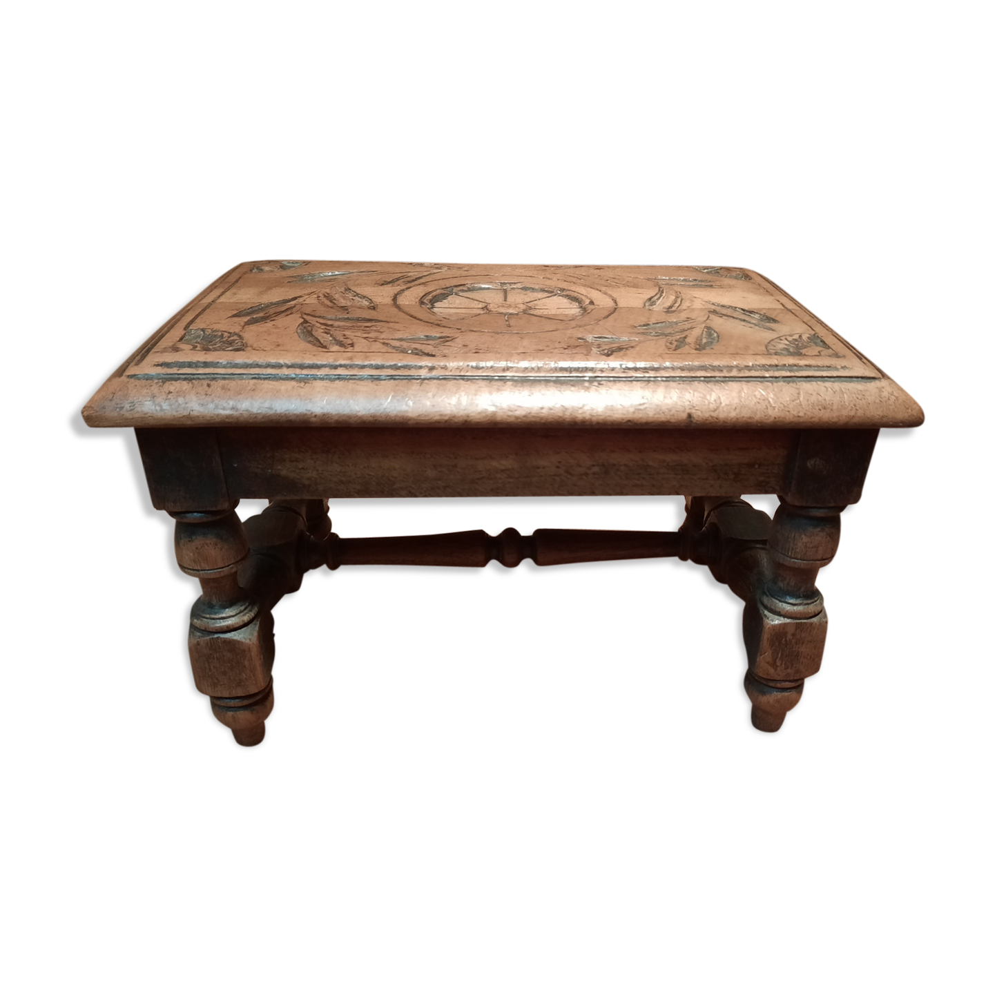 Ancient wooden stool