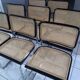 Suite of 8 chairs Cesca B32 by Marcel Breuer vintage 04/92