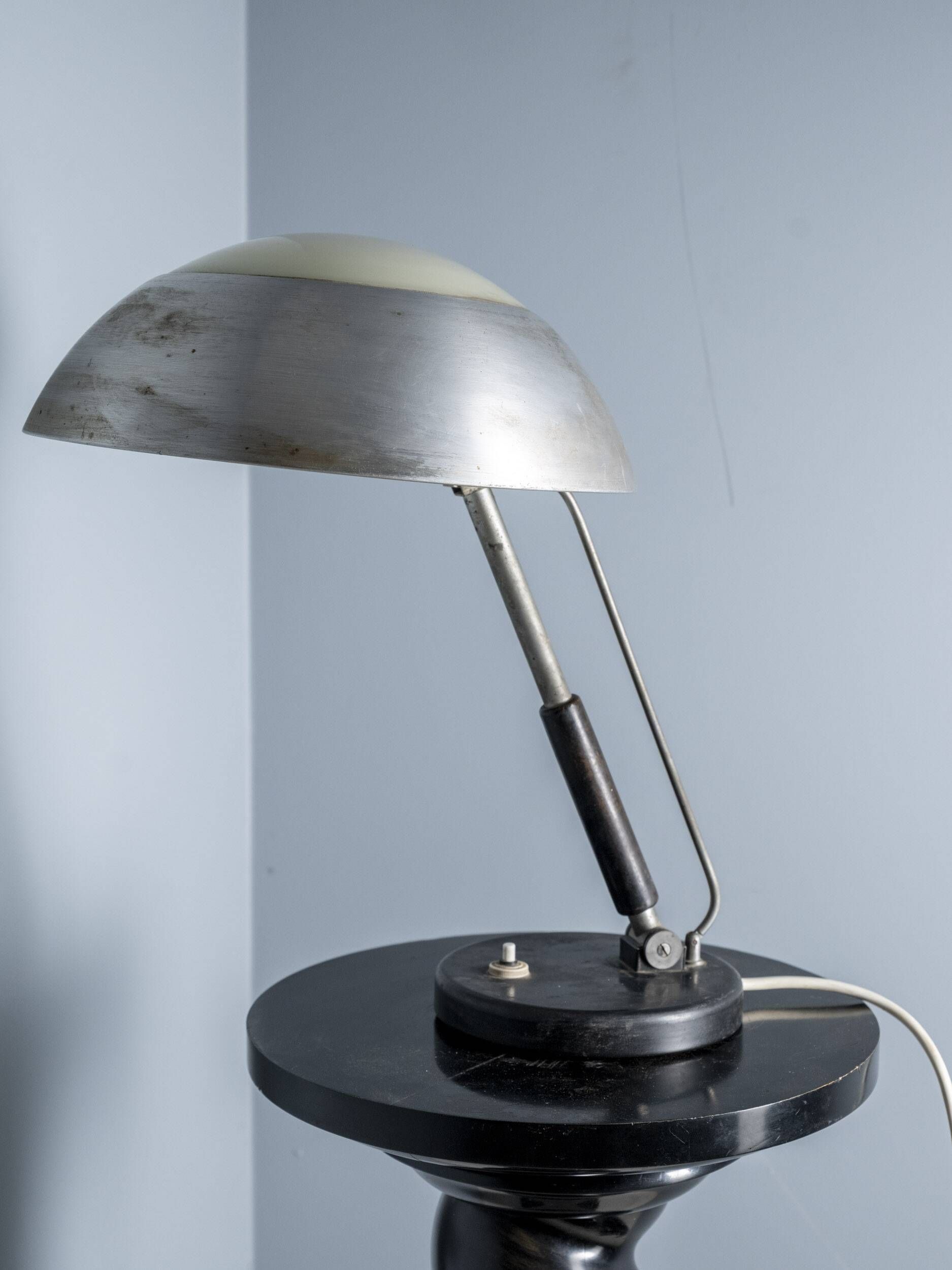 Bauhaus table lamp by Karl Trabert for G. Schanzenbach, 1930s