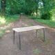Vintage school bench