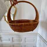 Arched basket in wickerwork 🧺