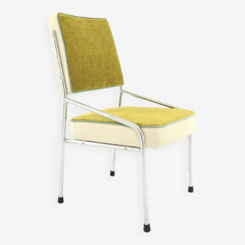 Fauteuil tricolore chromé