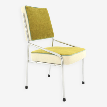 Tricolor chrome armchair
