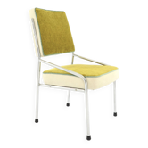 Fauteuil tricolore chromé