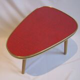 Table d'appoint trépied du milieu du siècle, années 1970
