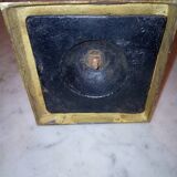 Lamp with bronze column in louis style XVI