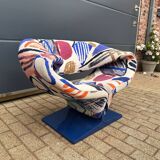 Artifort Ribbon chair by Pierre Paulin, Pierre Frey: The Painter's Canvas