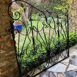 Grille d’intérieur en fer forgé - années 50