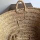Moroccan basket vegetable fibers