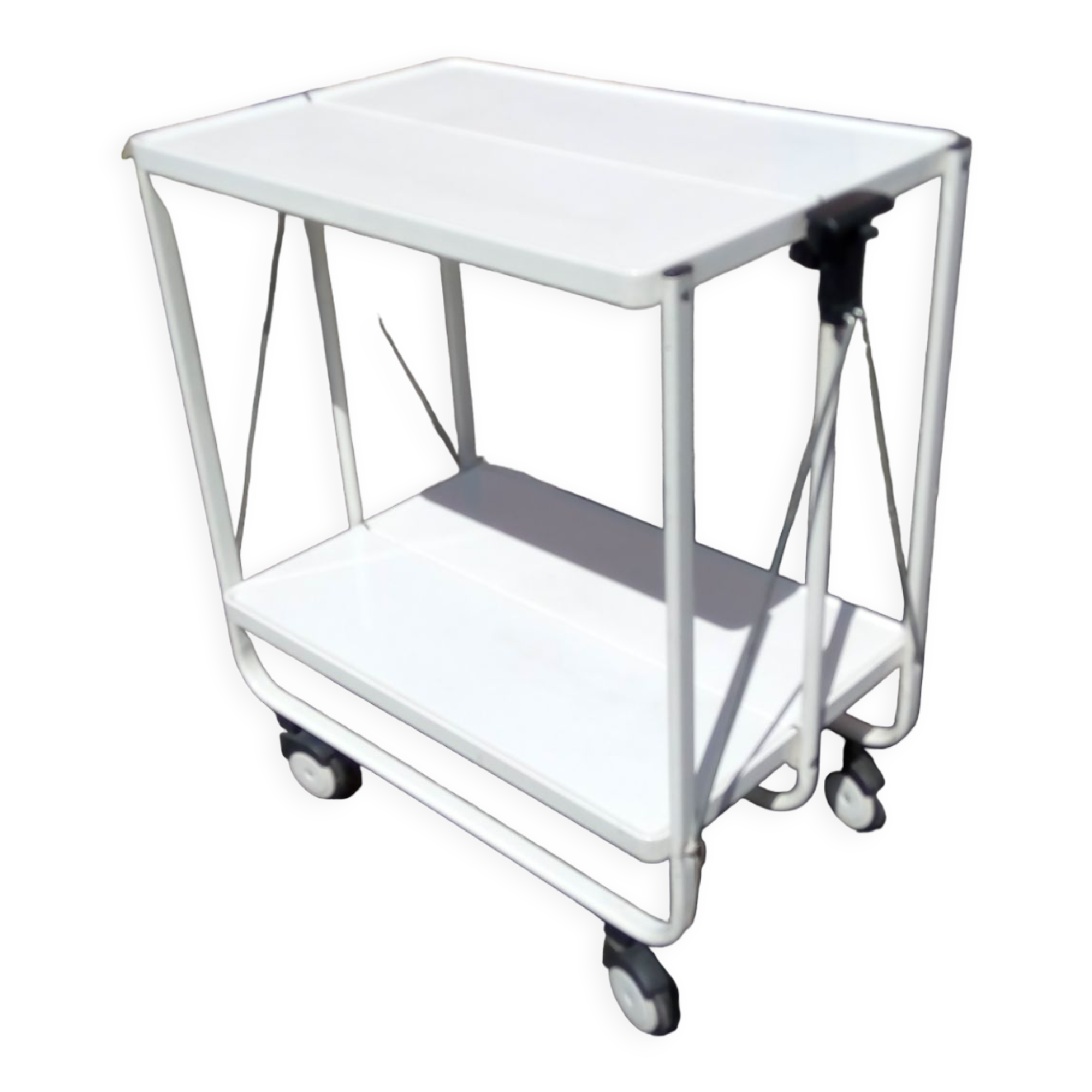 Folding rolling table Louis Lucien Lepoix frz germany trolley bar