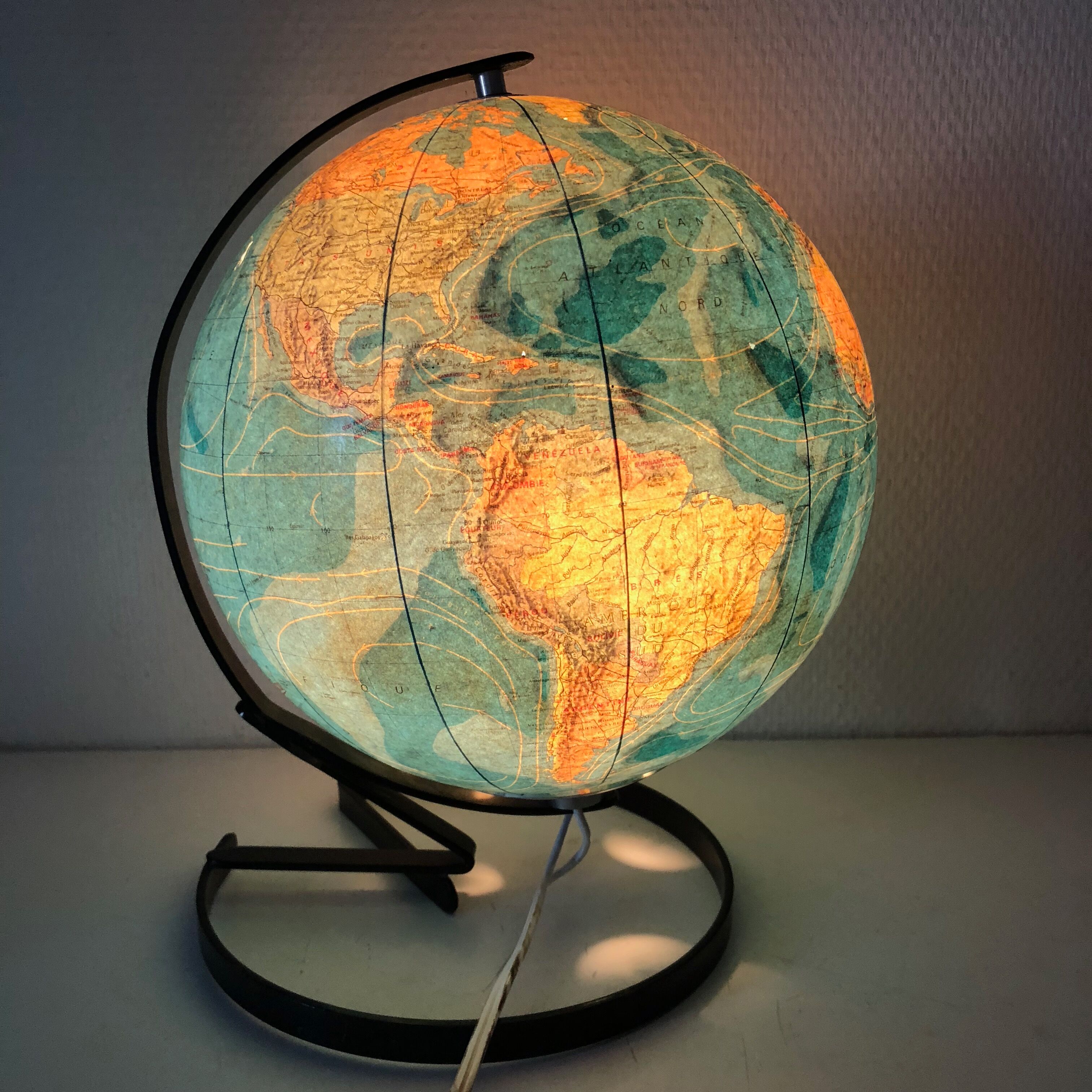 Globe twisted taride 27cm vintage 1974