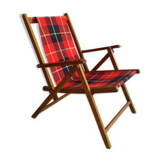 Vintage Folding wooden chair