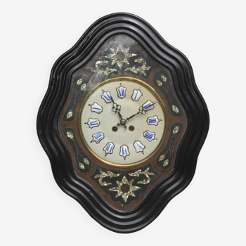 Bull's eye wall clock, Napoleon 3 brand: Aug borne