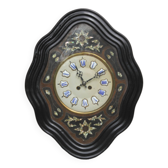 Bull's eye wall clock, Napoleon 3 brand: Aug borne