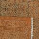 Vintage Turkish Carpet Floral Terracotta and Brown 260 x 158 cm