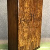 English art deco walnut closet